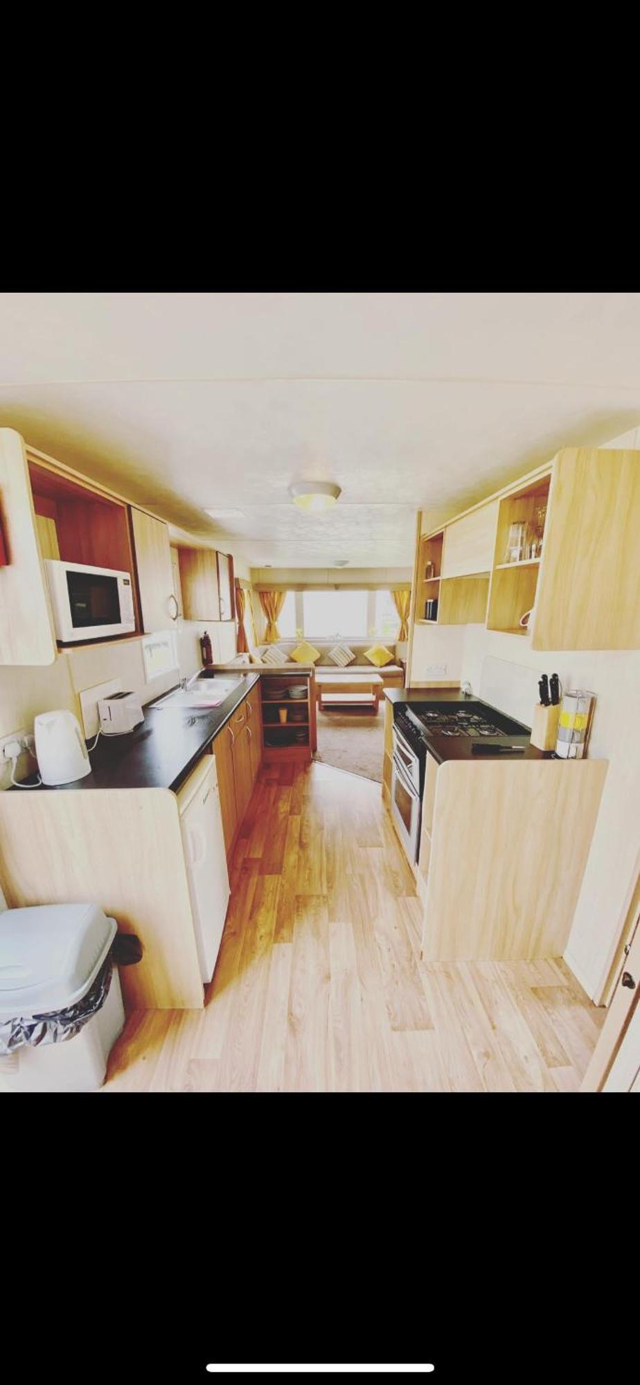Static Caravan Marine Holiday Park Rhyl Buitenkant foto