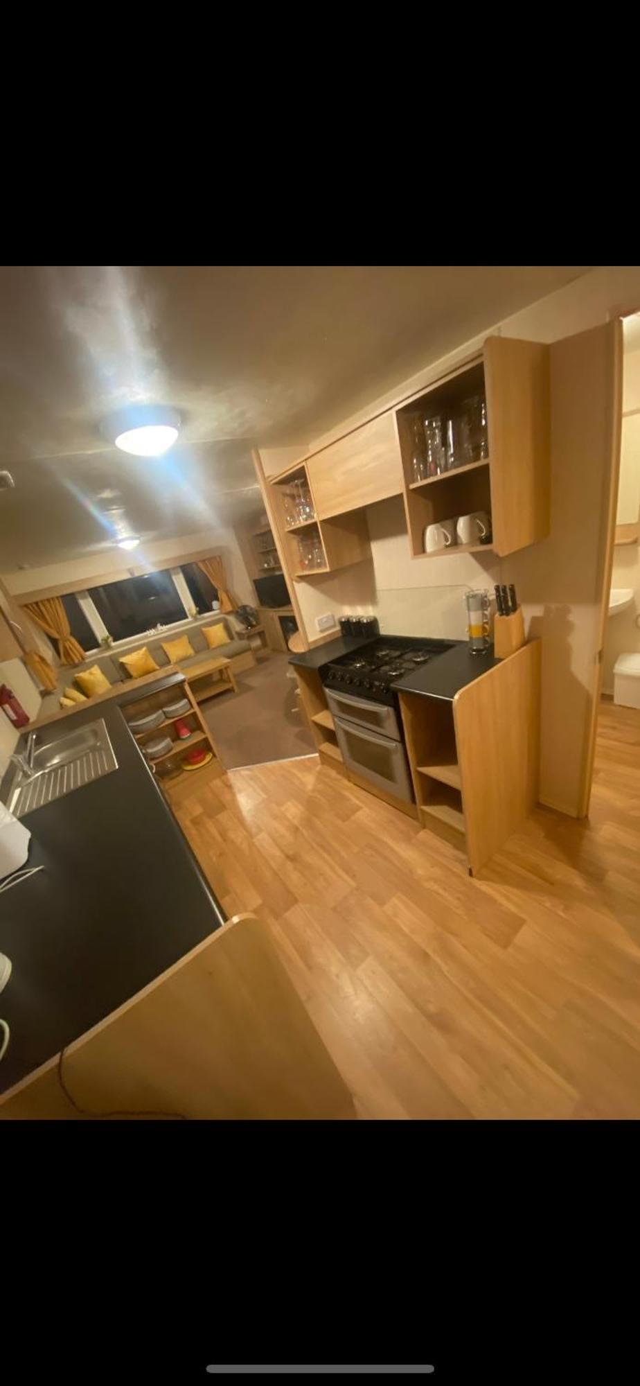 Static Caravan Marine Holiday Park Rhyl Buitenkant foto
